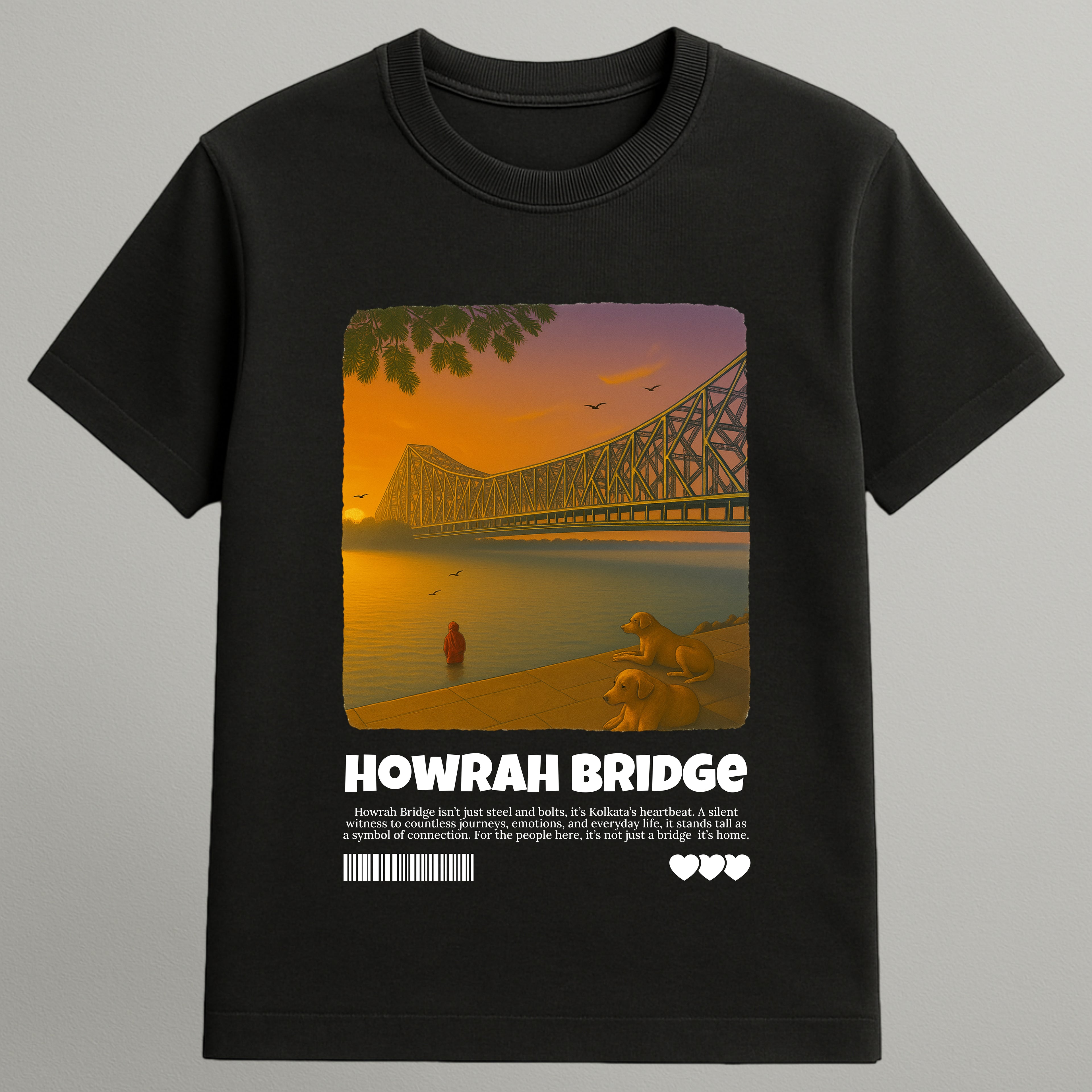 Howrah Bridge T-shirt