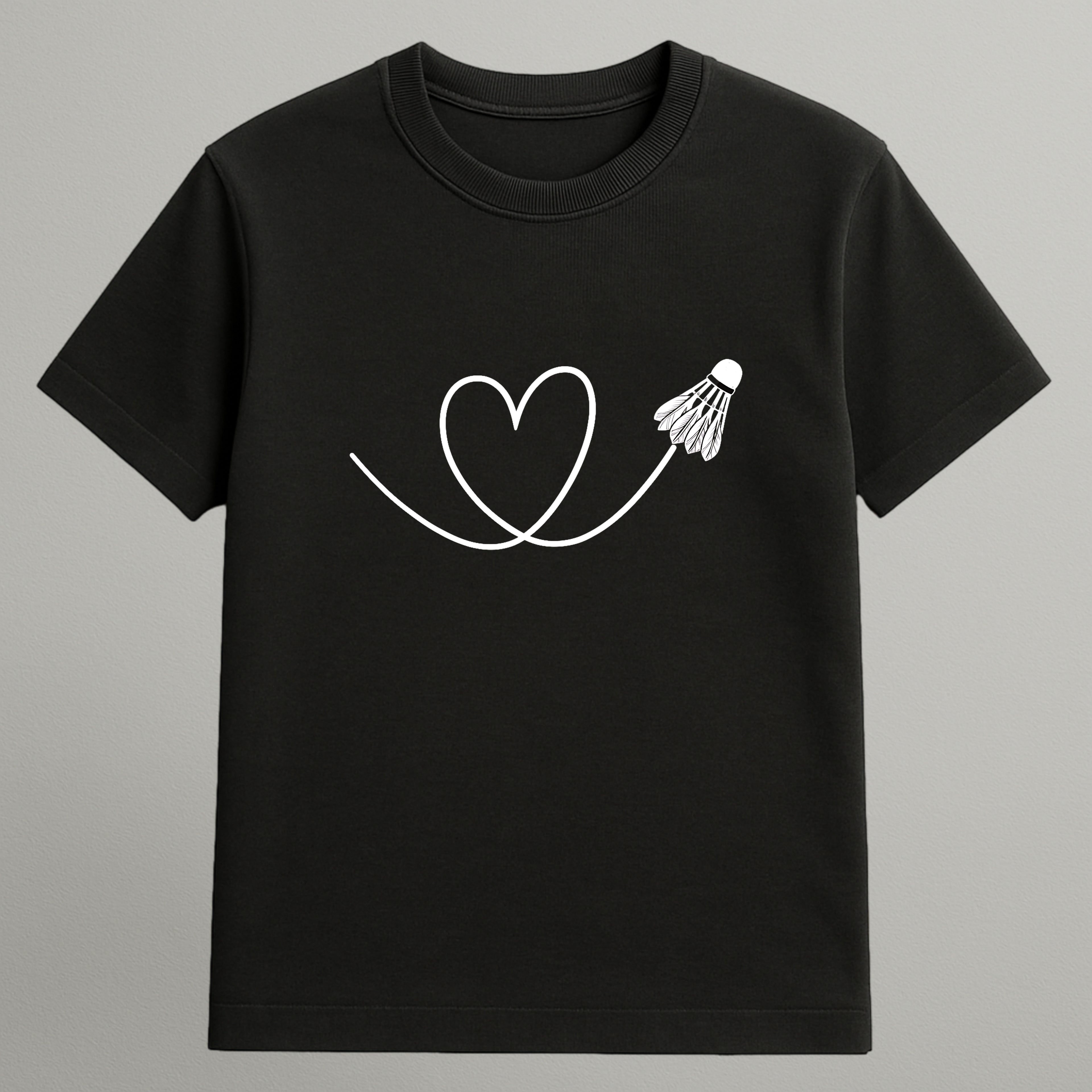 Badminton Heartbeat T-shirt