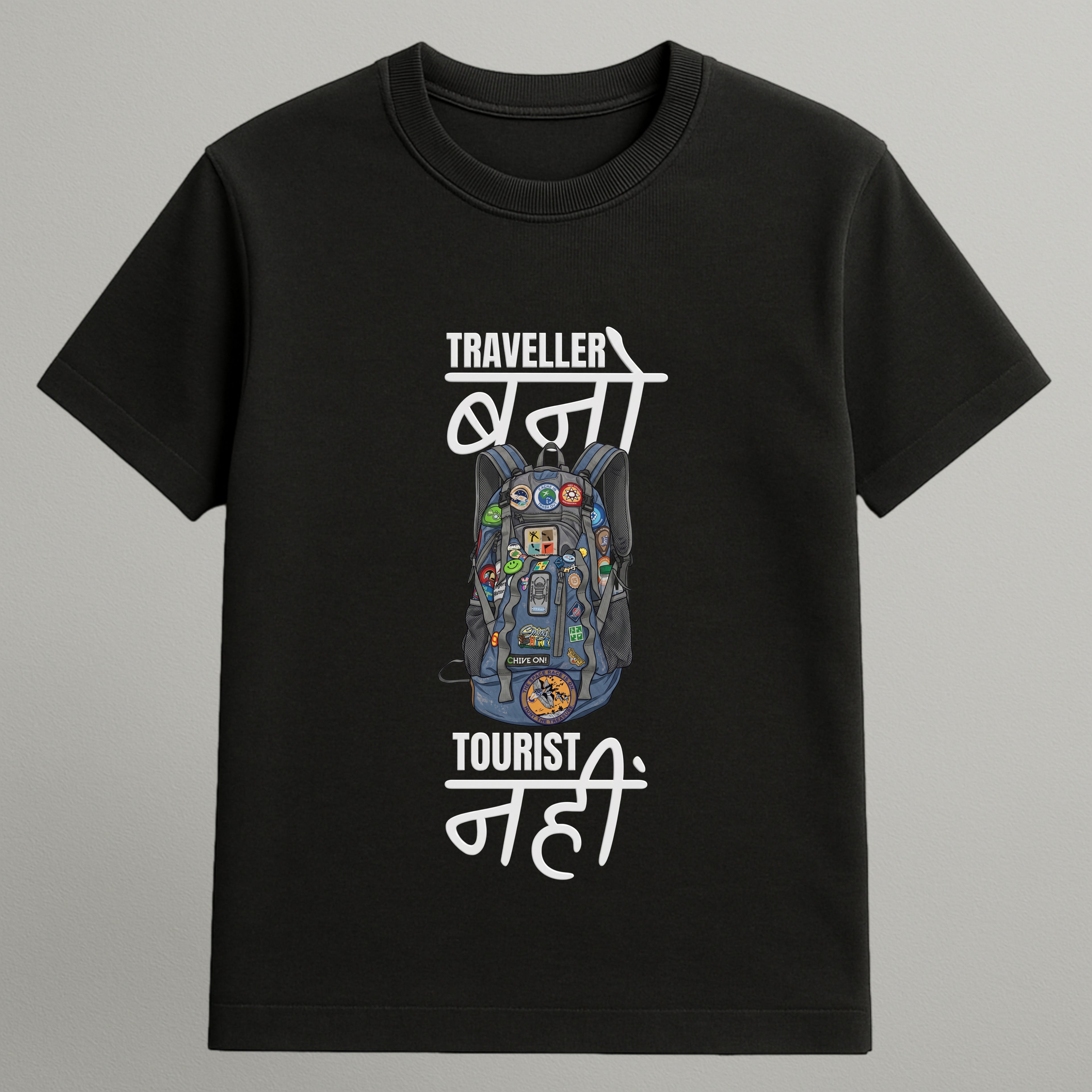 Traveller Bano Tourist Nahi T-shirt