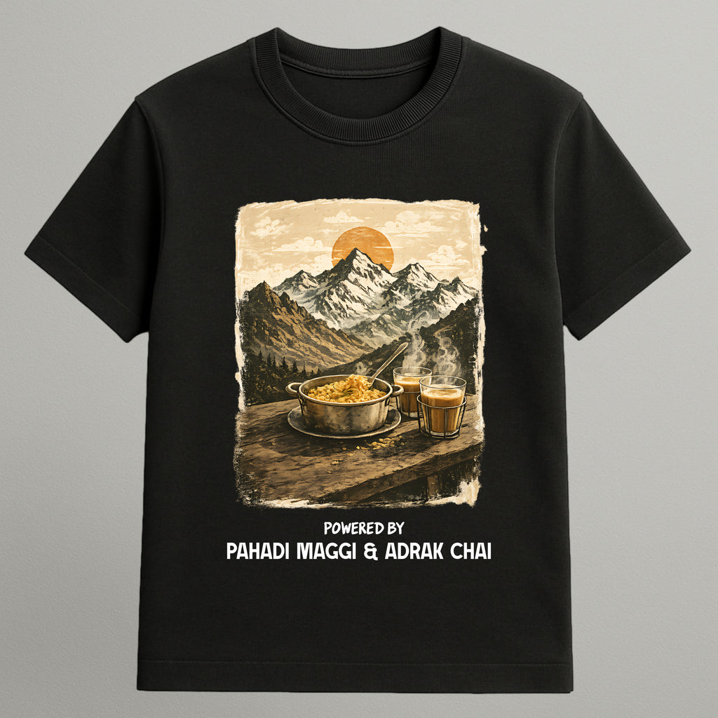 Pahadi Maggi & Adrak Chai T-shirt