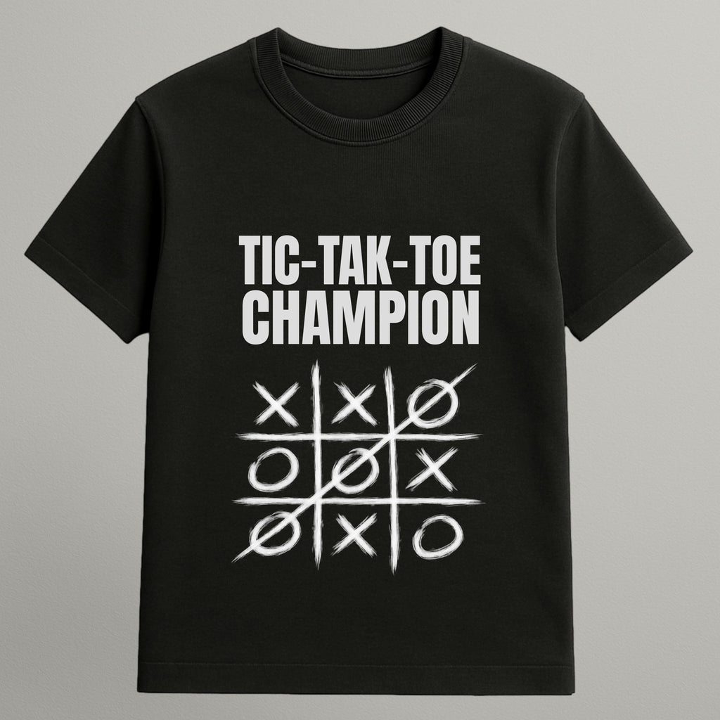 Tic-Tac-Toe Champion T-shirt