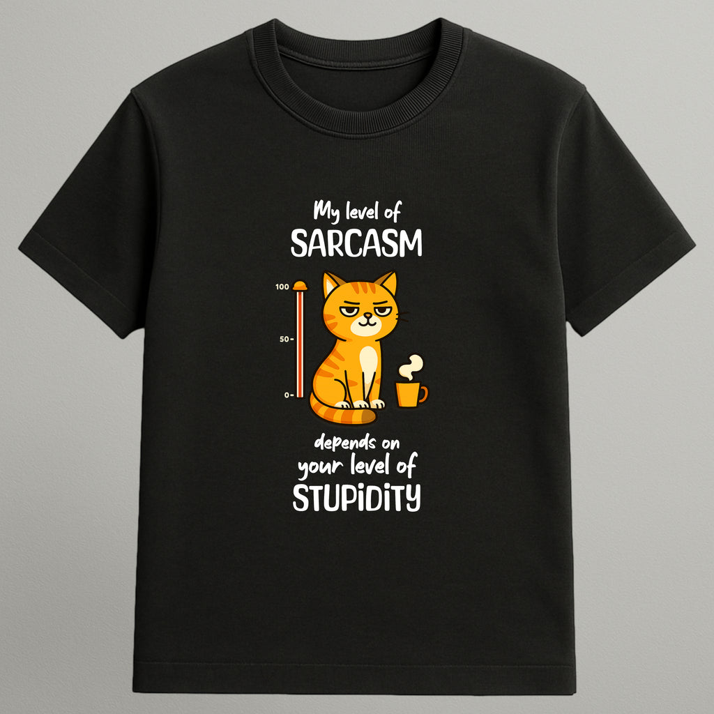 Sarcasm vs Stupidity T-shirt