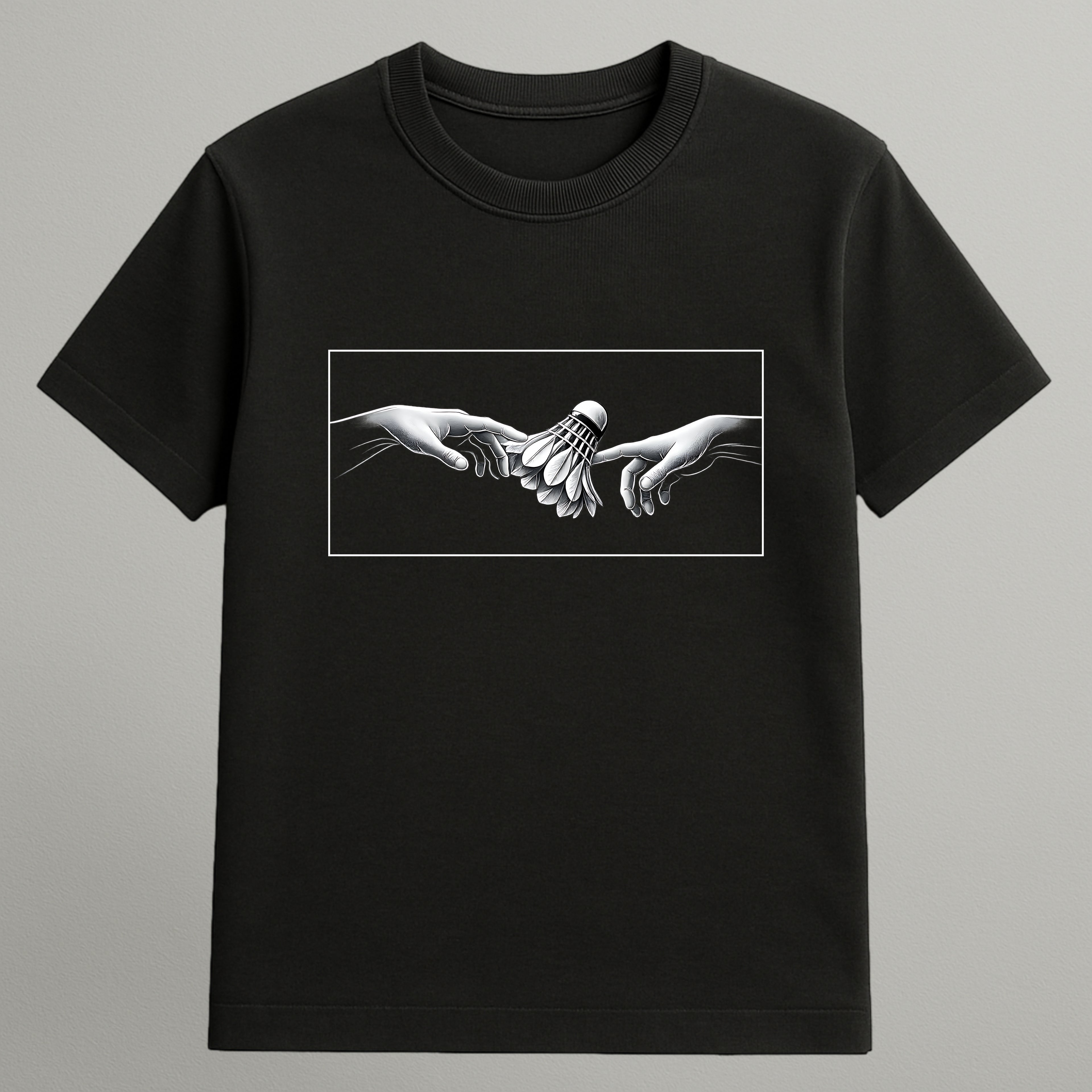 The Creation of Badminton T-shirt