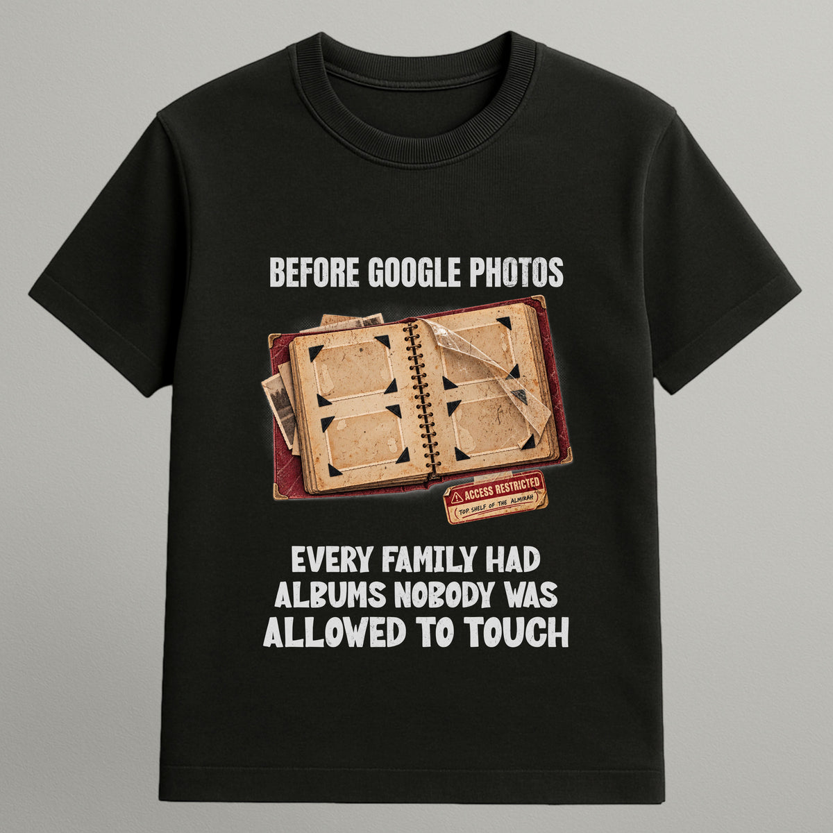 Albums Nobody Could Touch T-shirt