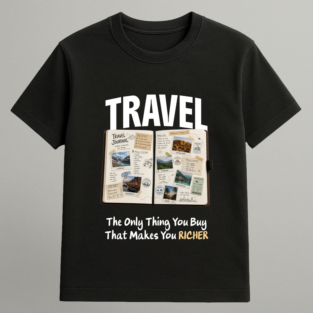 Travel Makes You Richer T-shirt
