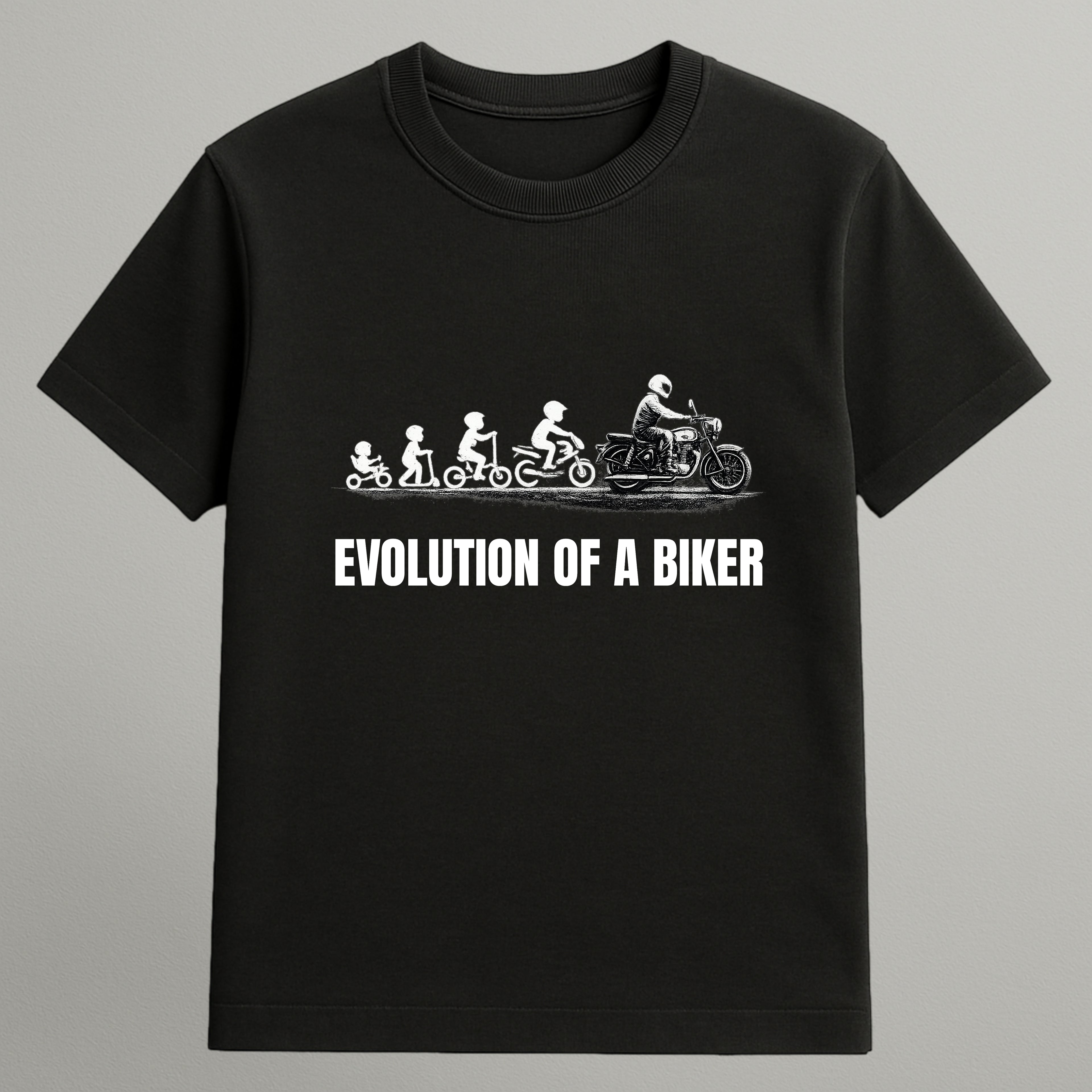 Evolution of a Biker T-shirt