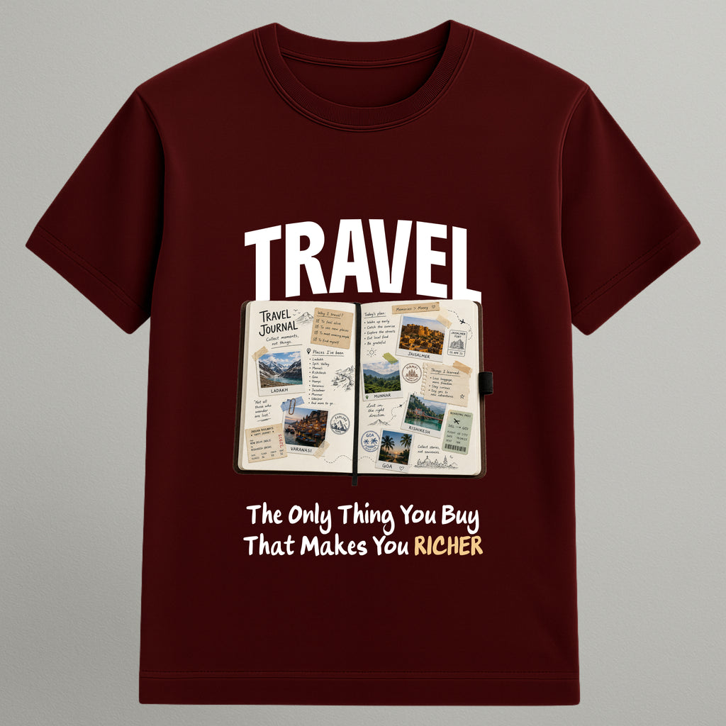 Travel Makes You Richer T-shirt