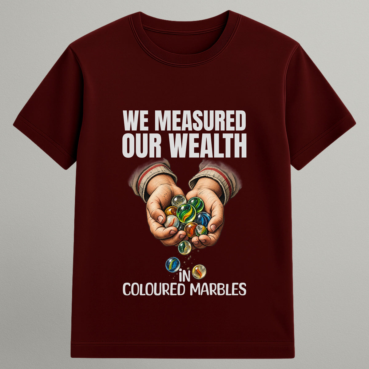 Wealth in Marbles T-shirt
