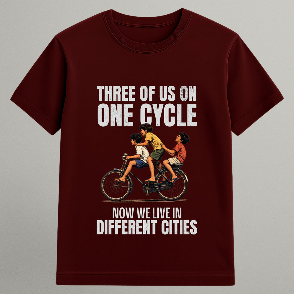 Three on One Cycle T-shirt