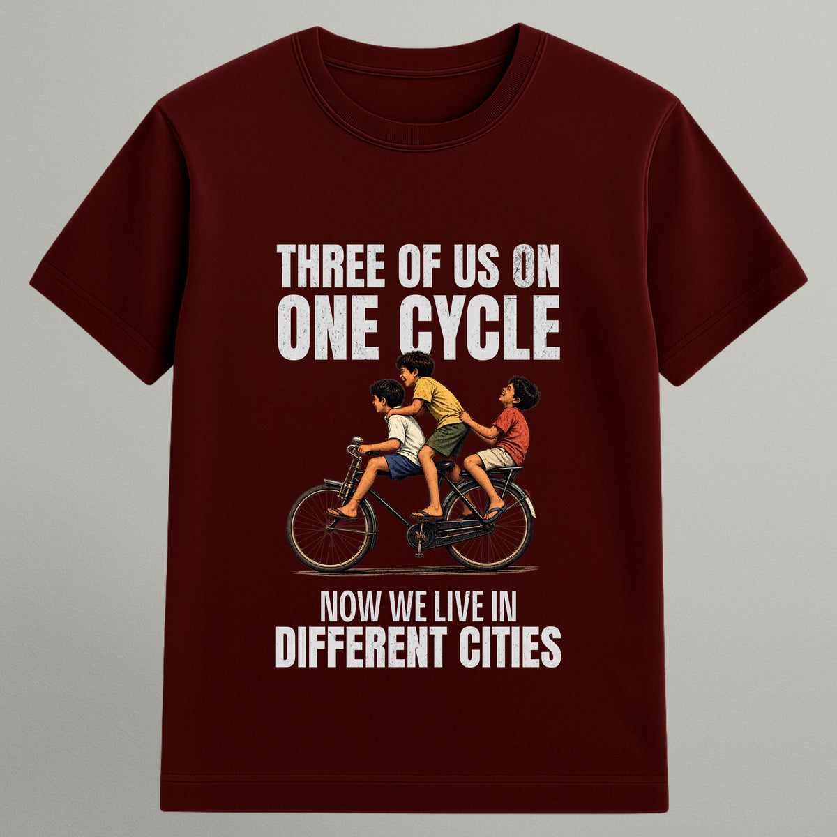 Three on One Cycle T-shirt