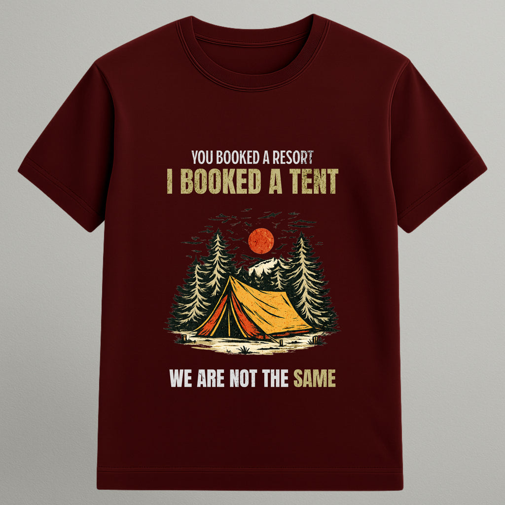 I Booked a Tent T-shirt