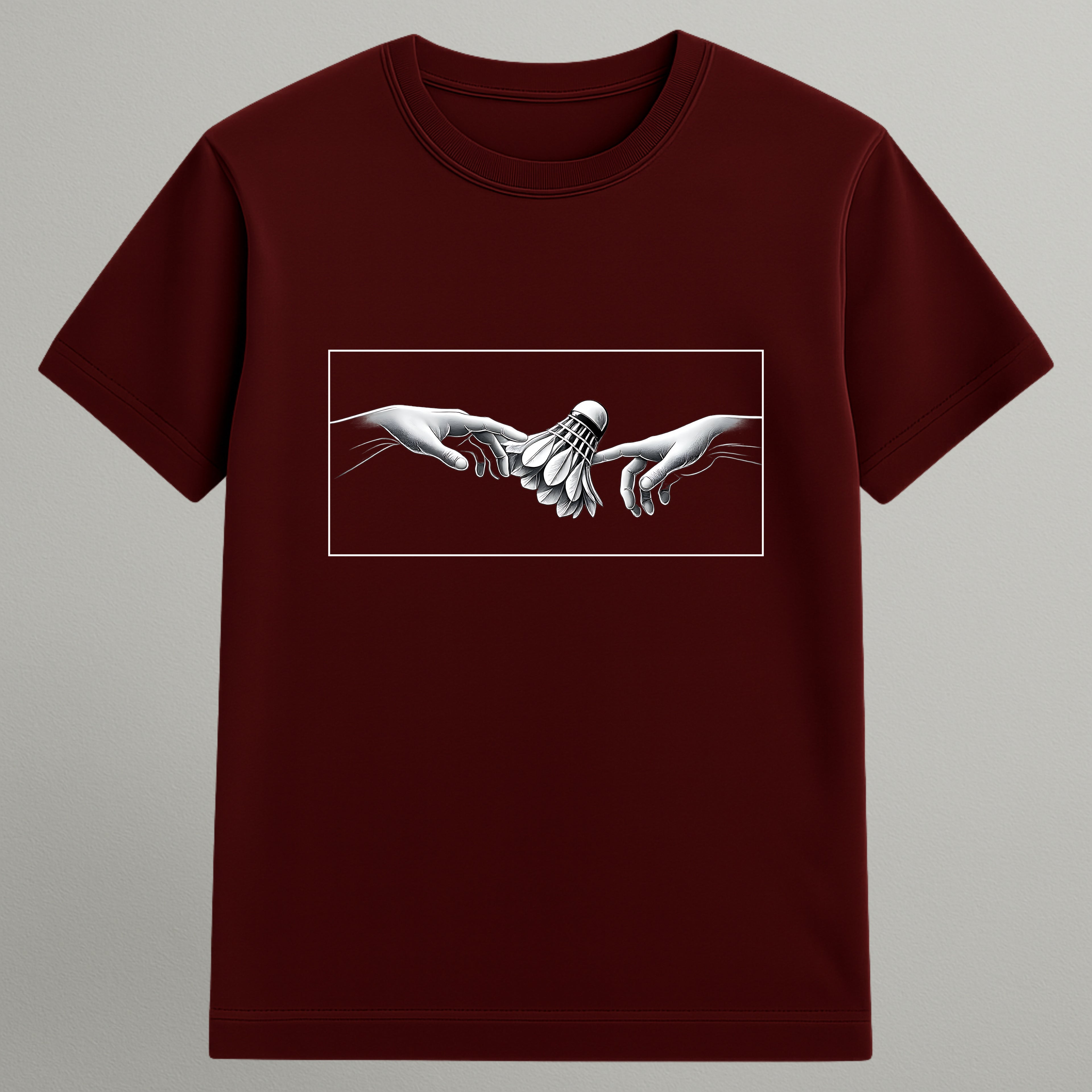 The Creation of Badminton T-shirt