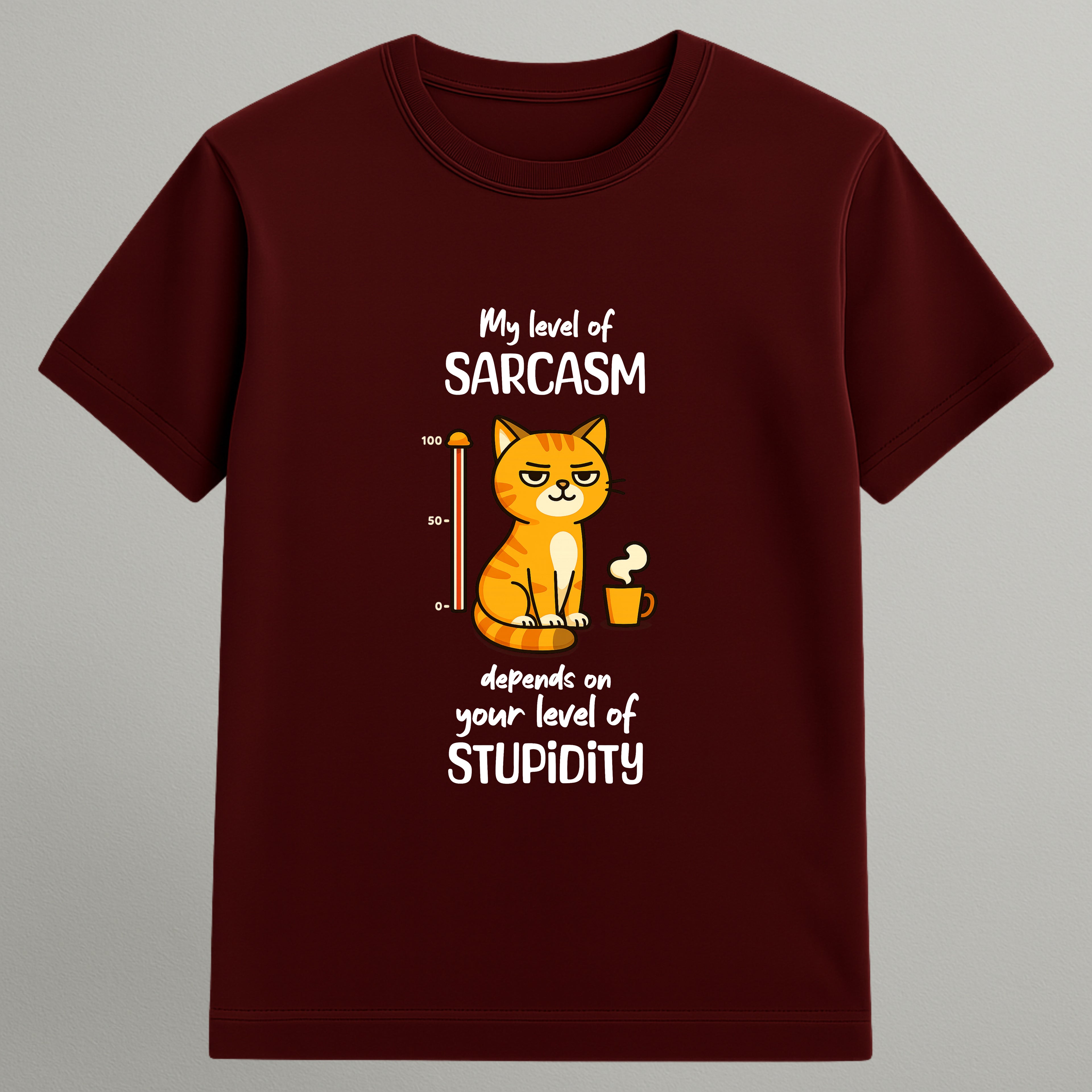 Sarcasm vs Stupidity T-shirt