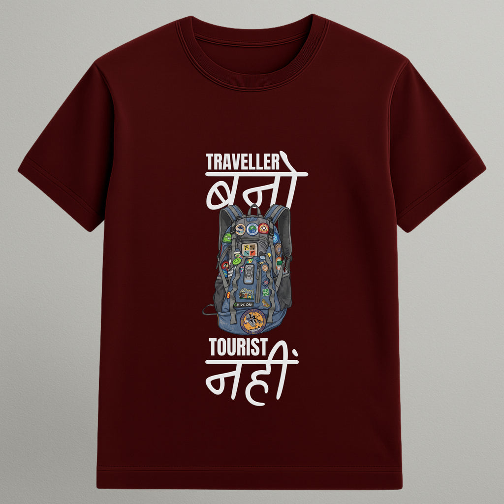 Traveller Bano Tourist Nahi T-shirt
