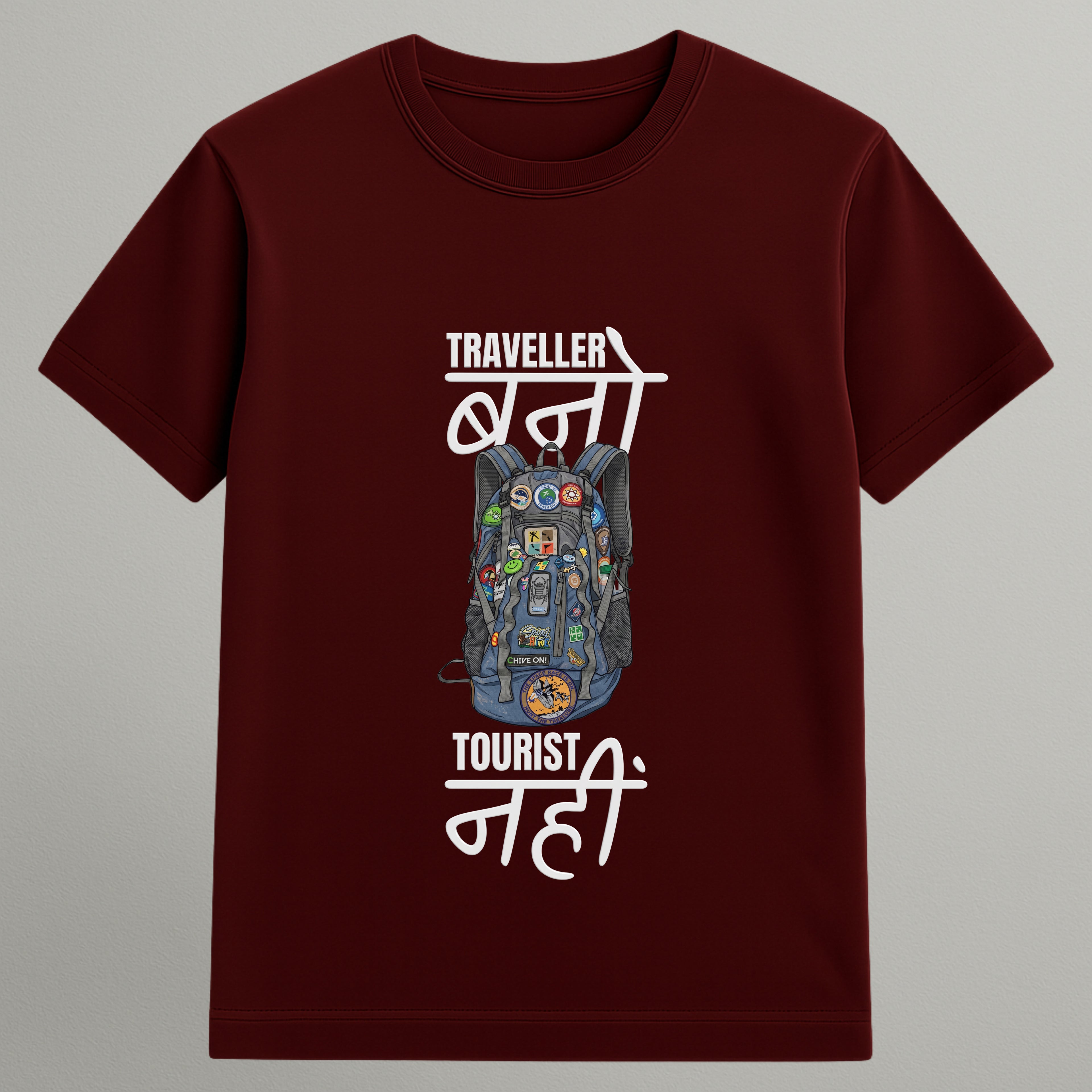 Traveller Bano Tourist Nahi T-shirt