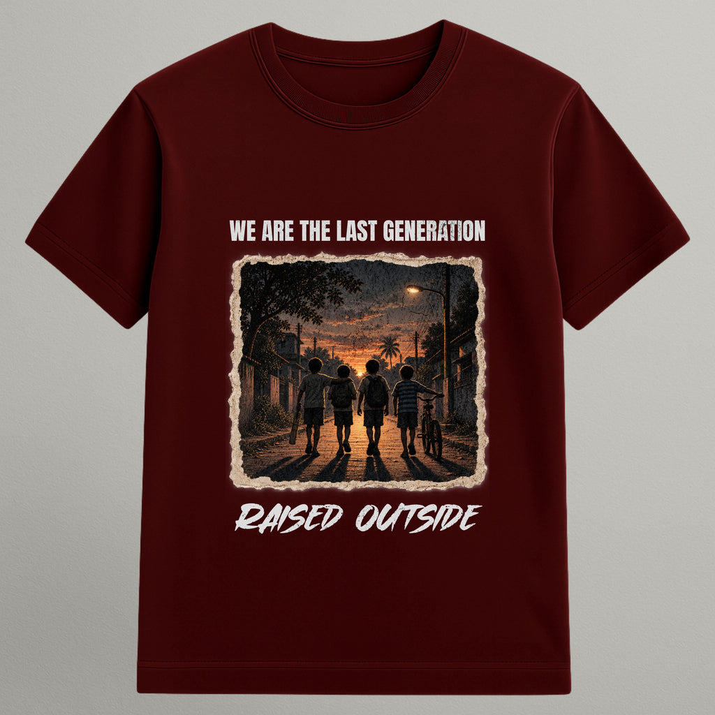 Last Generation Raised Outside T-shirt