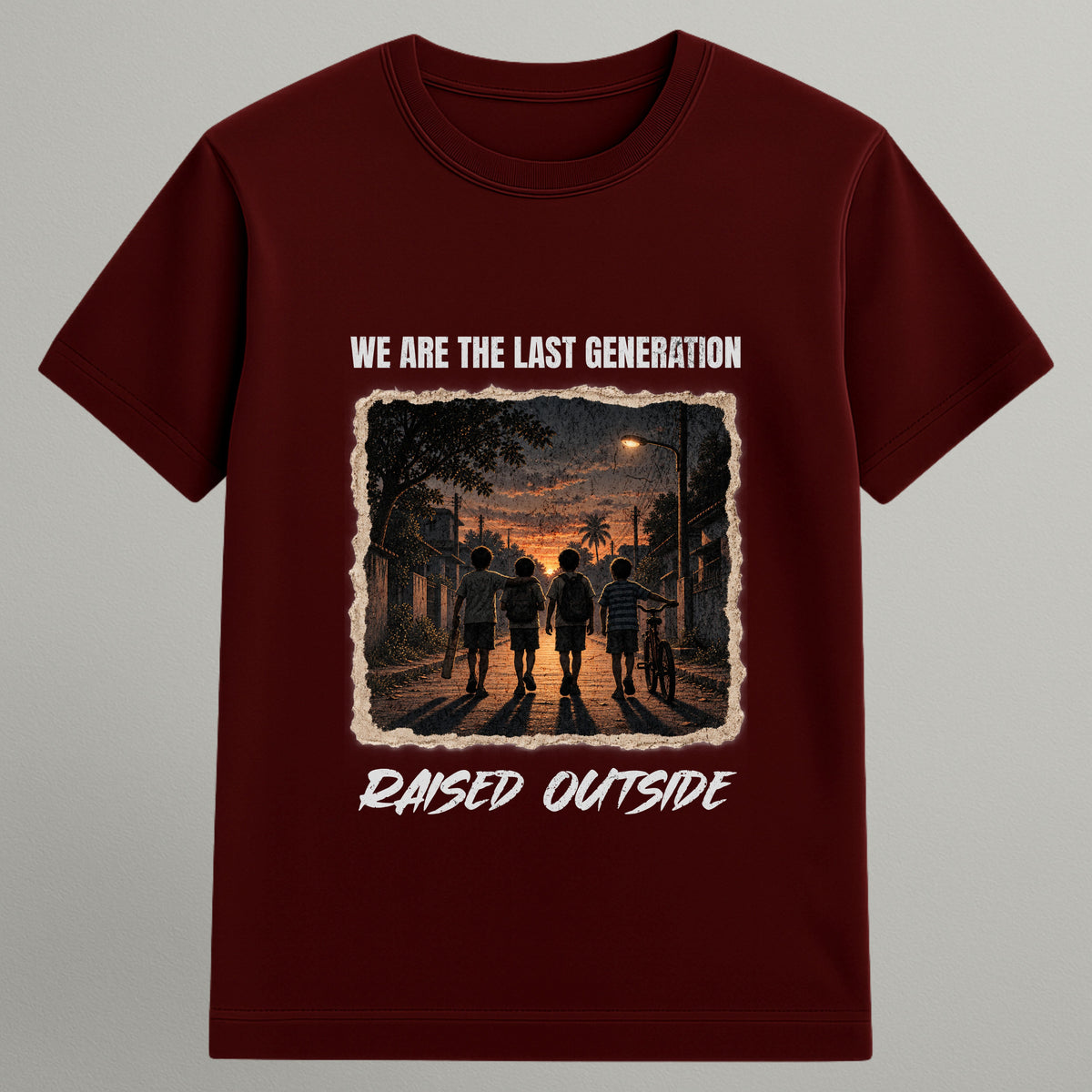 Last Generation Raised Outside T-shirt