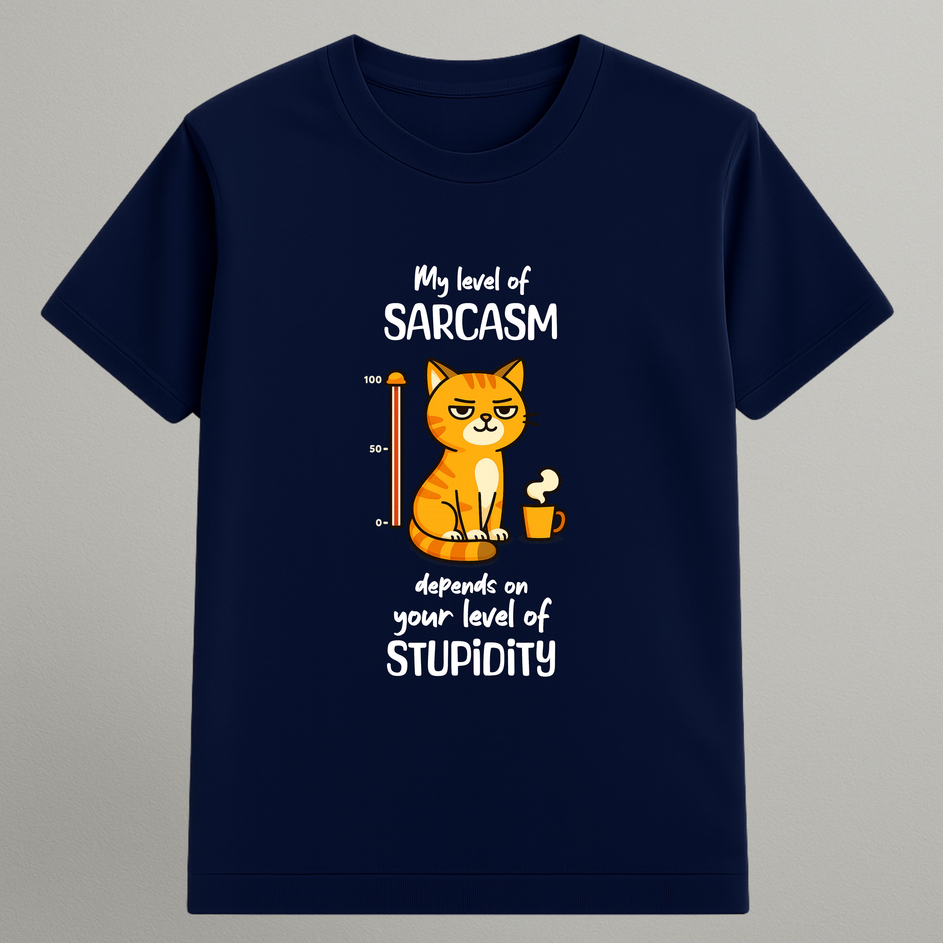 Sarcasm vs Stupidity T-shirt