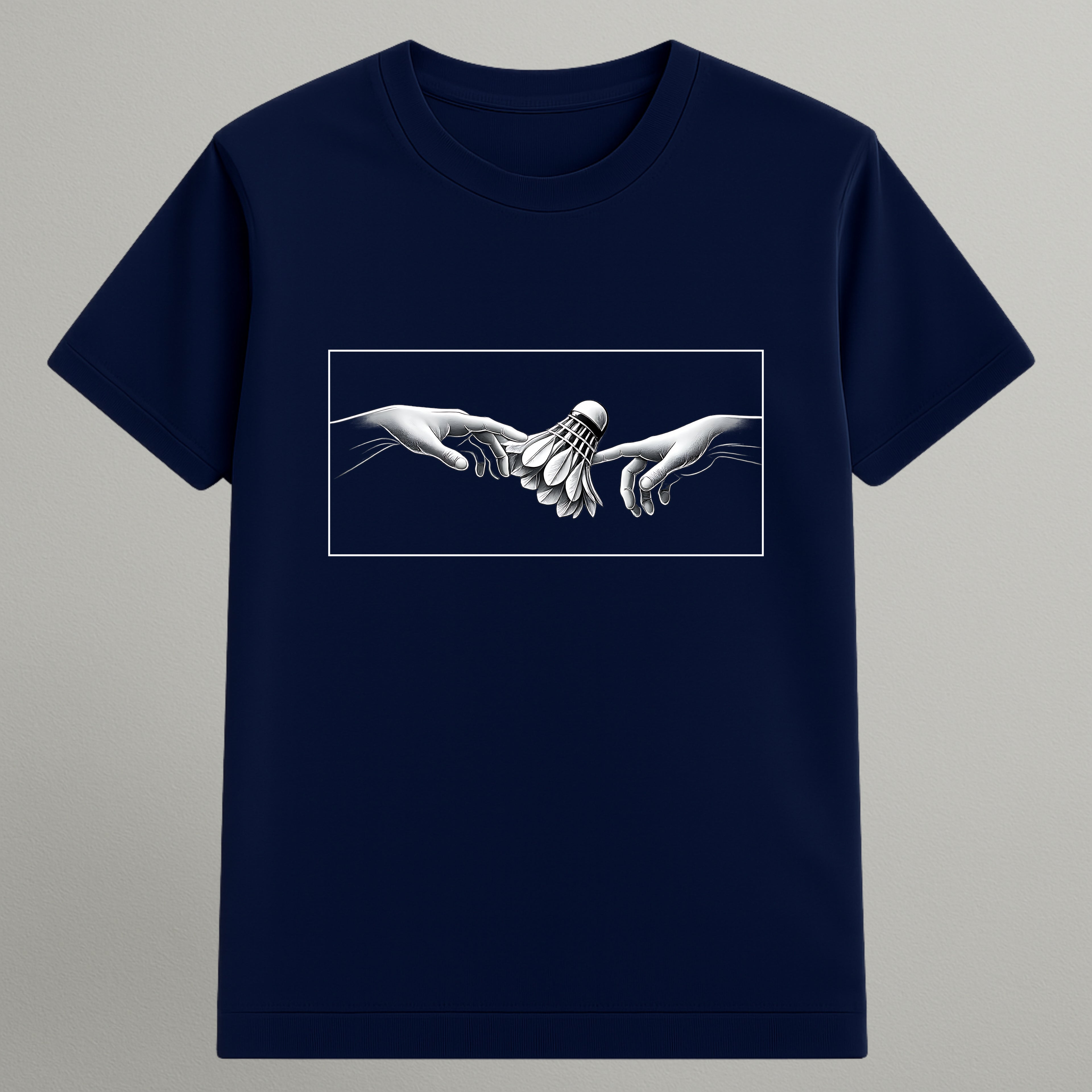 The Creation of Badminton T-shirt