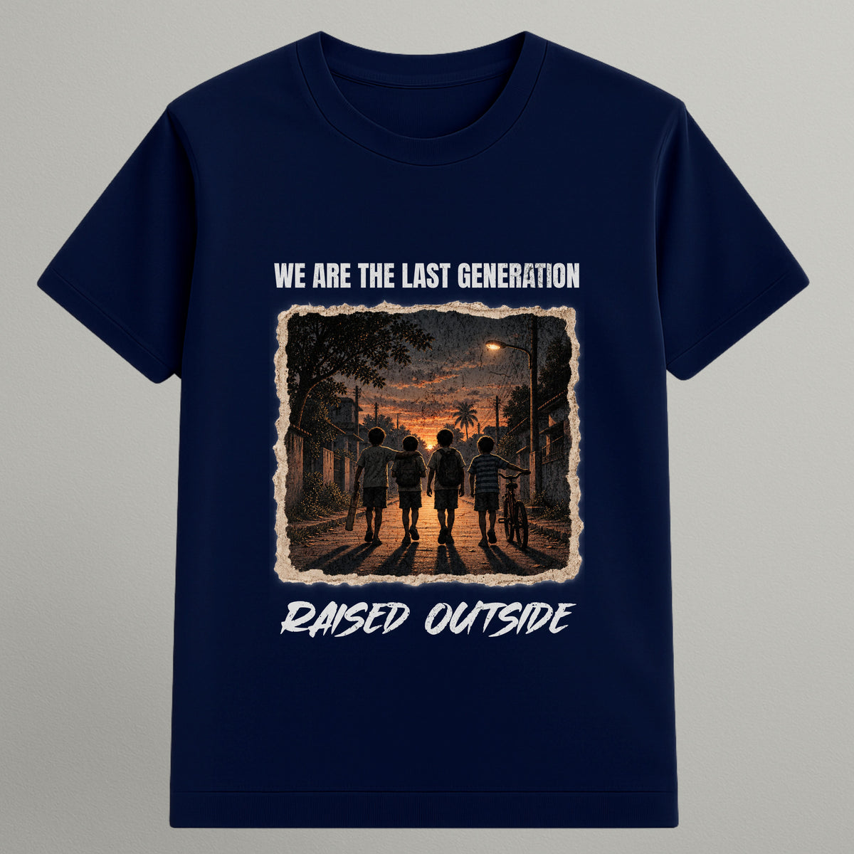 Last Generation Raised Outside T-shirt