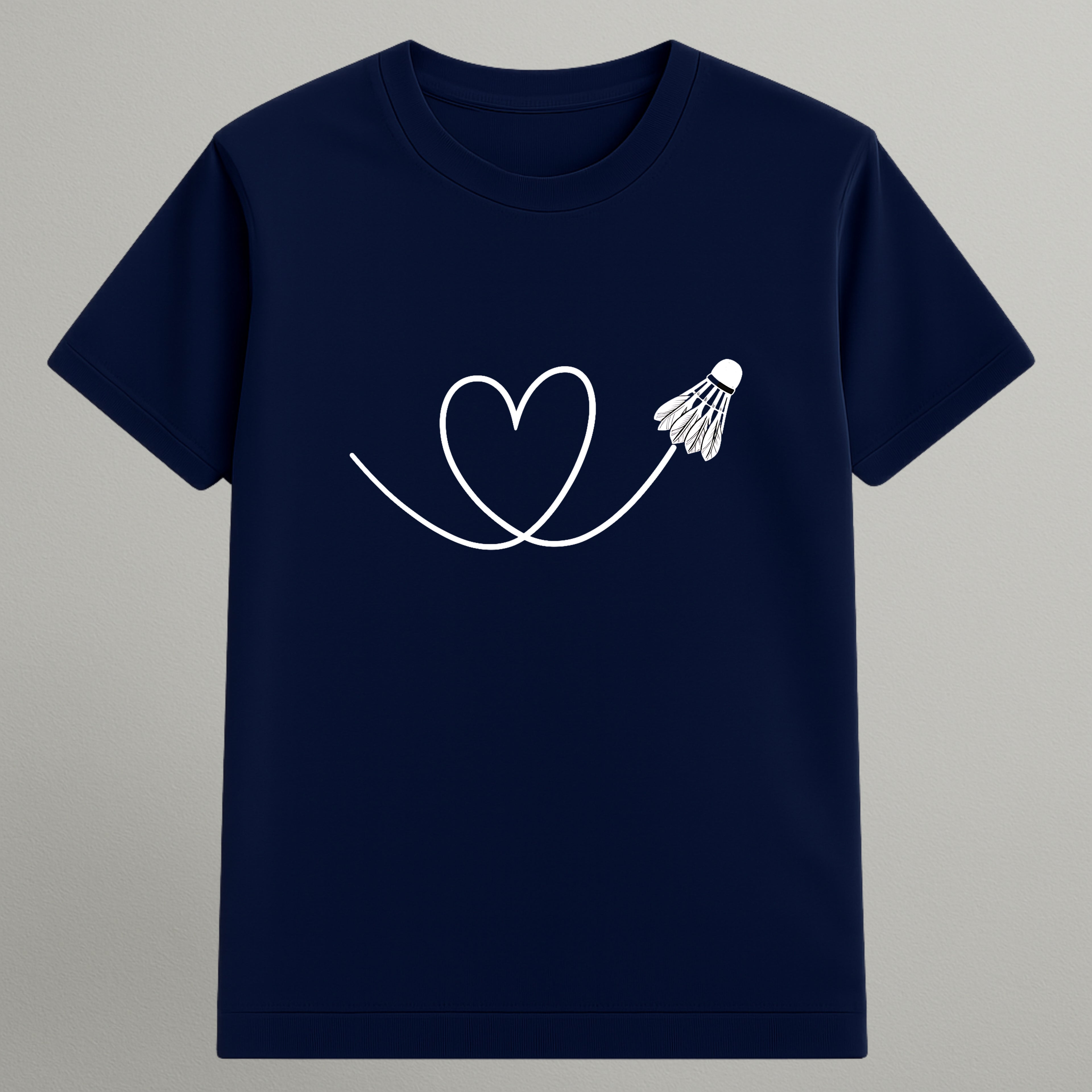 Badminton Heartbeat T-shirt