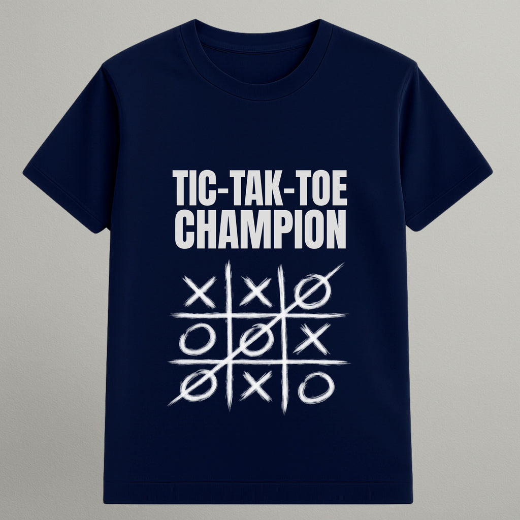 Tic-Tac-Toe Champion T-shirt