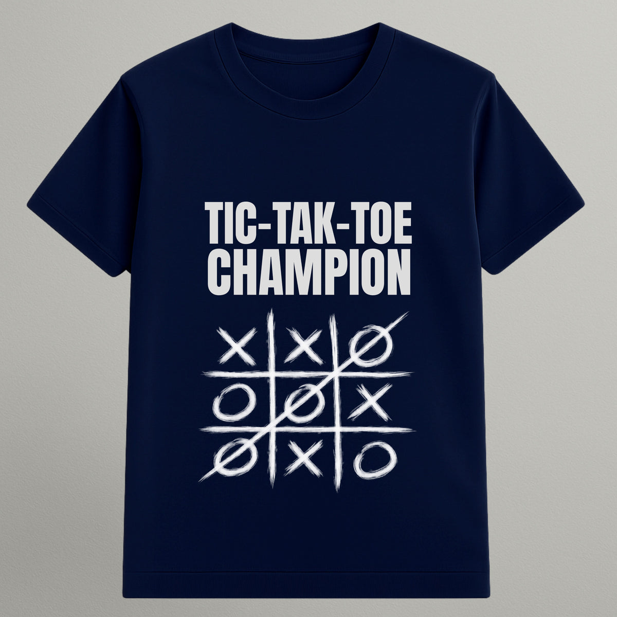 Tic-Tac-Toe Champion T-shirt
