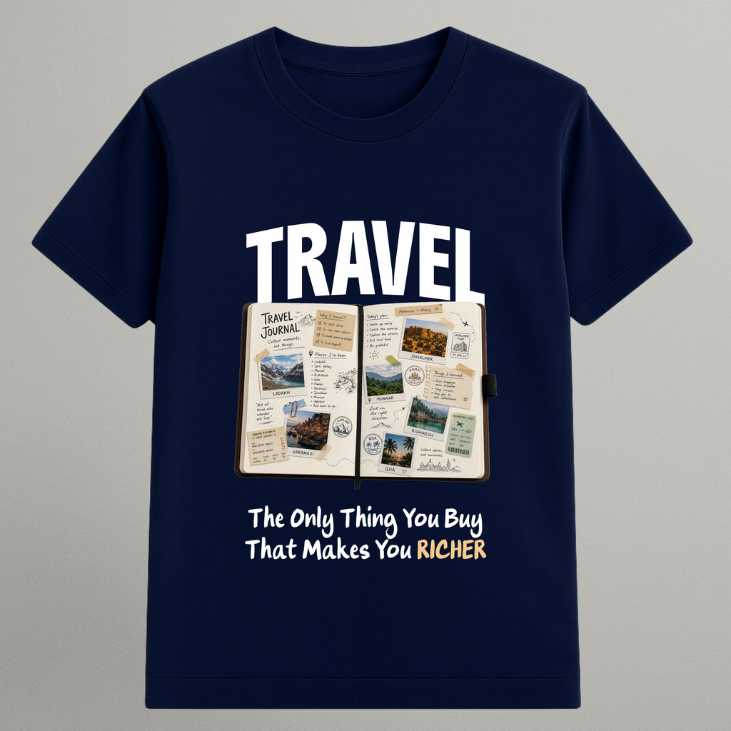 Travel Makes You Richer T-shirt