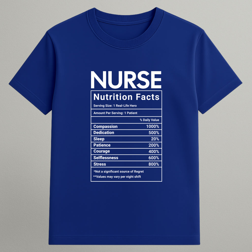 Nurse Nutrition Facts T-shirt