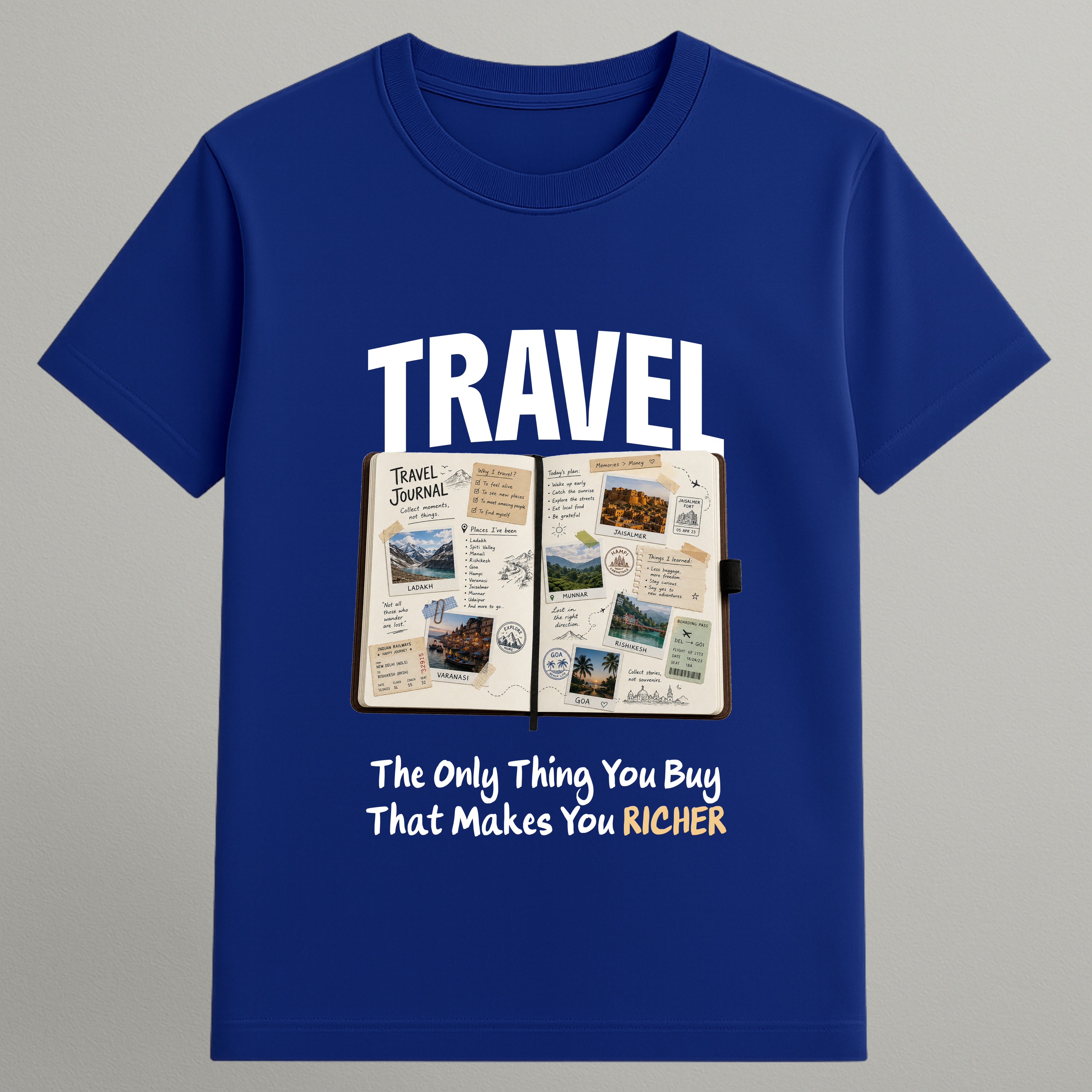 Travel Makes You Richer T-shirt