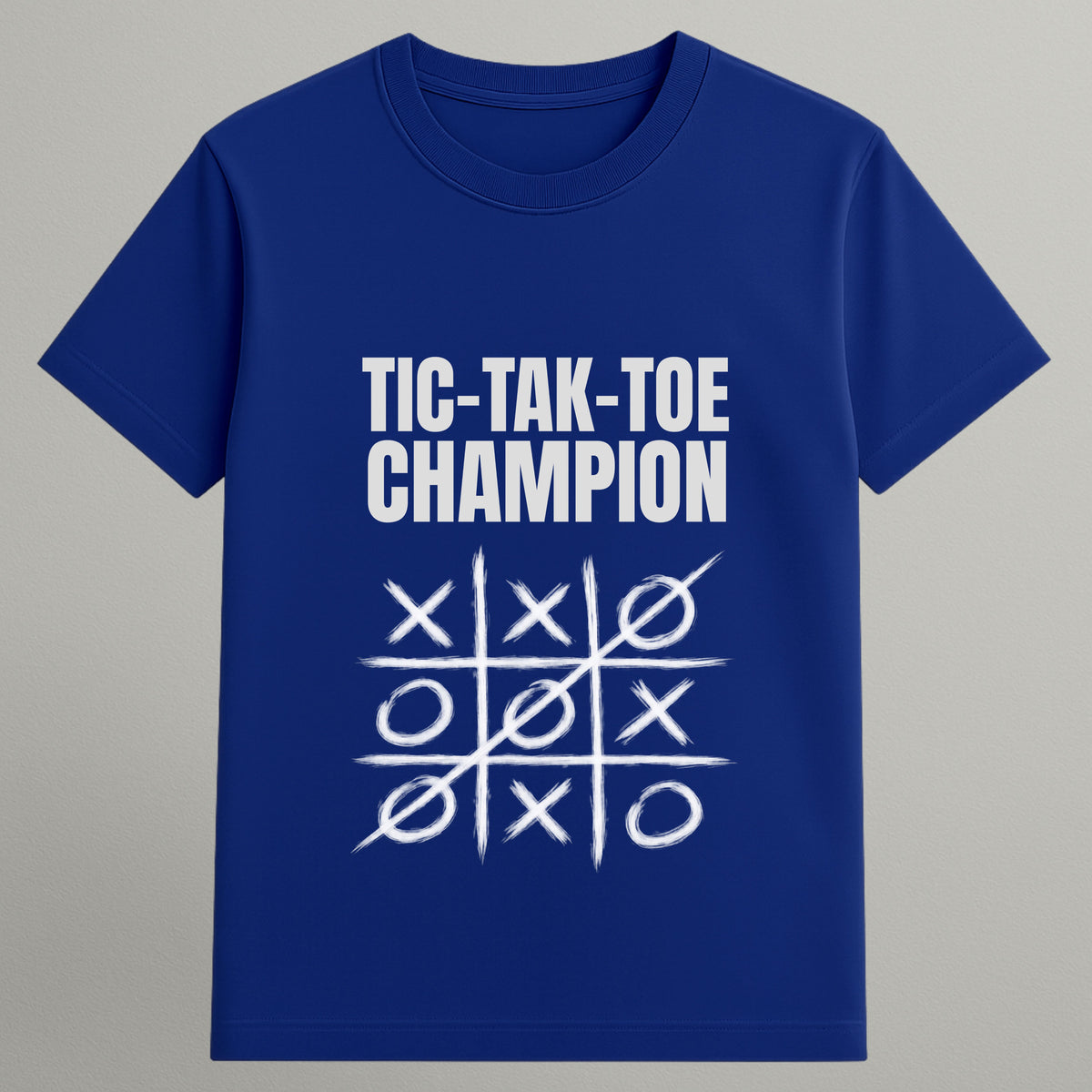 Tic-Tac-Toe Champion T-shirt