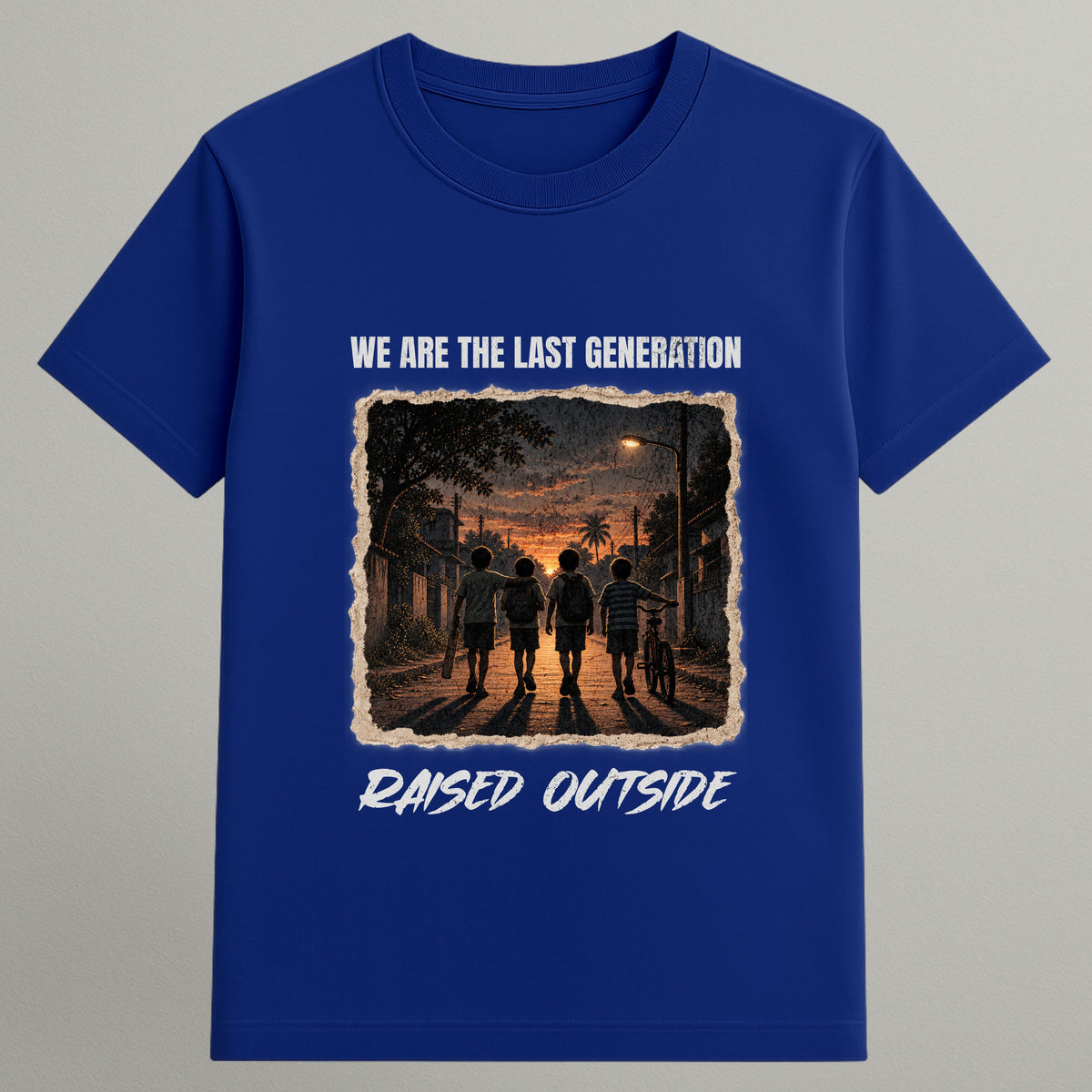 Last Generation Raised Outside T-shirt