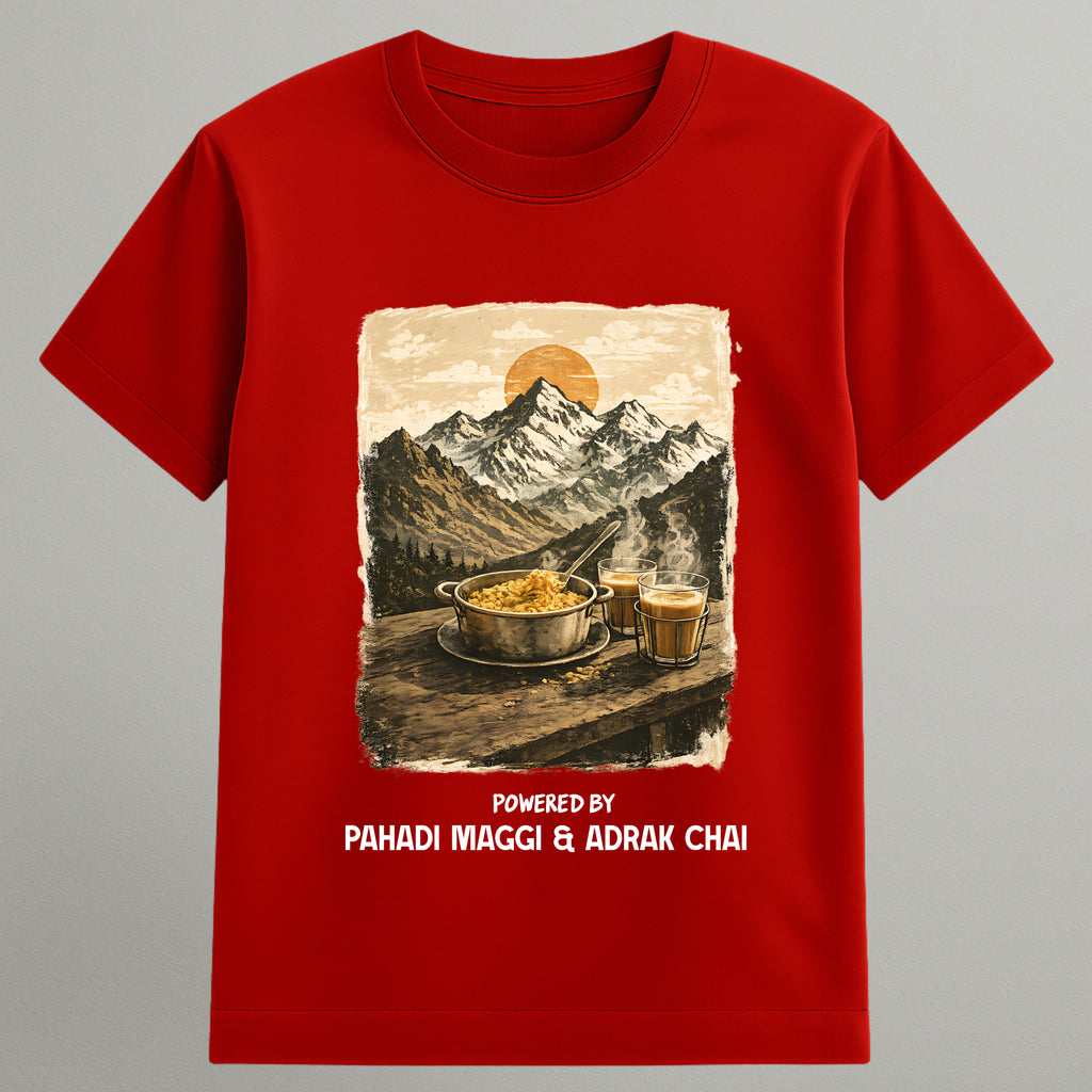 Pahadi Maggi & Adrak Chai T-shirt