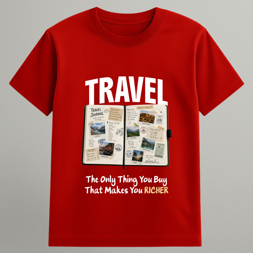 Travel Makes You Richer T-shirt