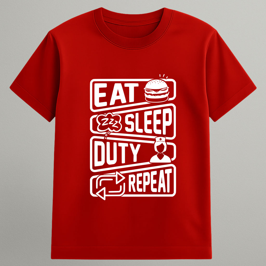 Eat Sleep Duty Repeat T-shirt