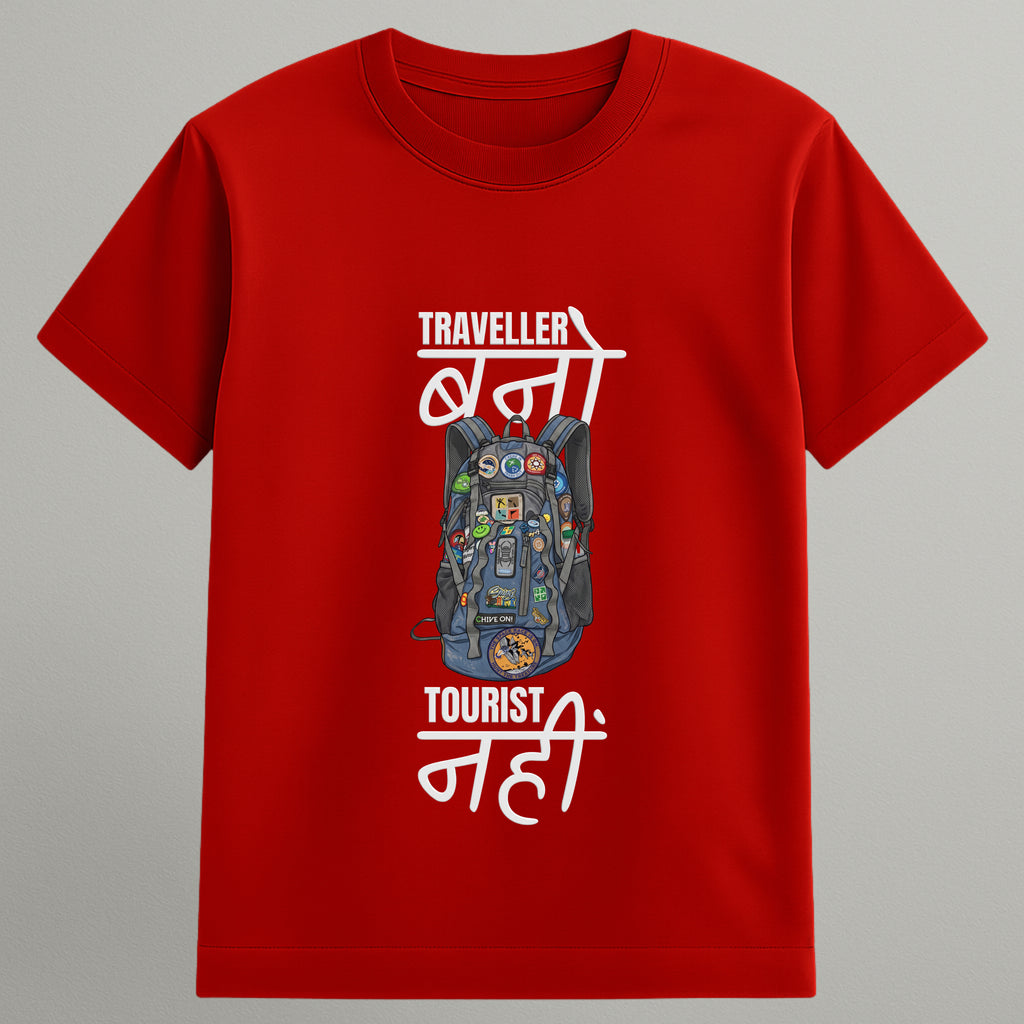 Traveller Bano Tourist Nahi T-shirt