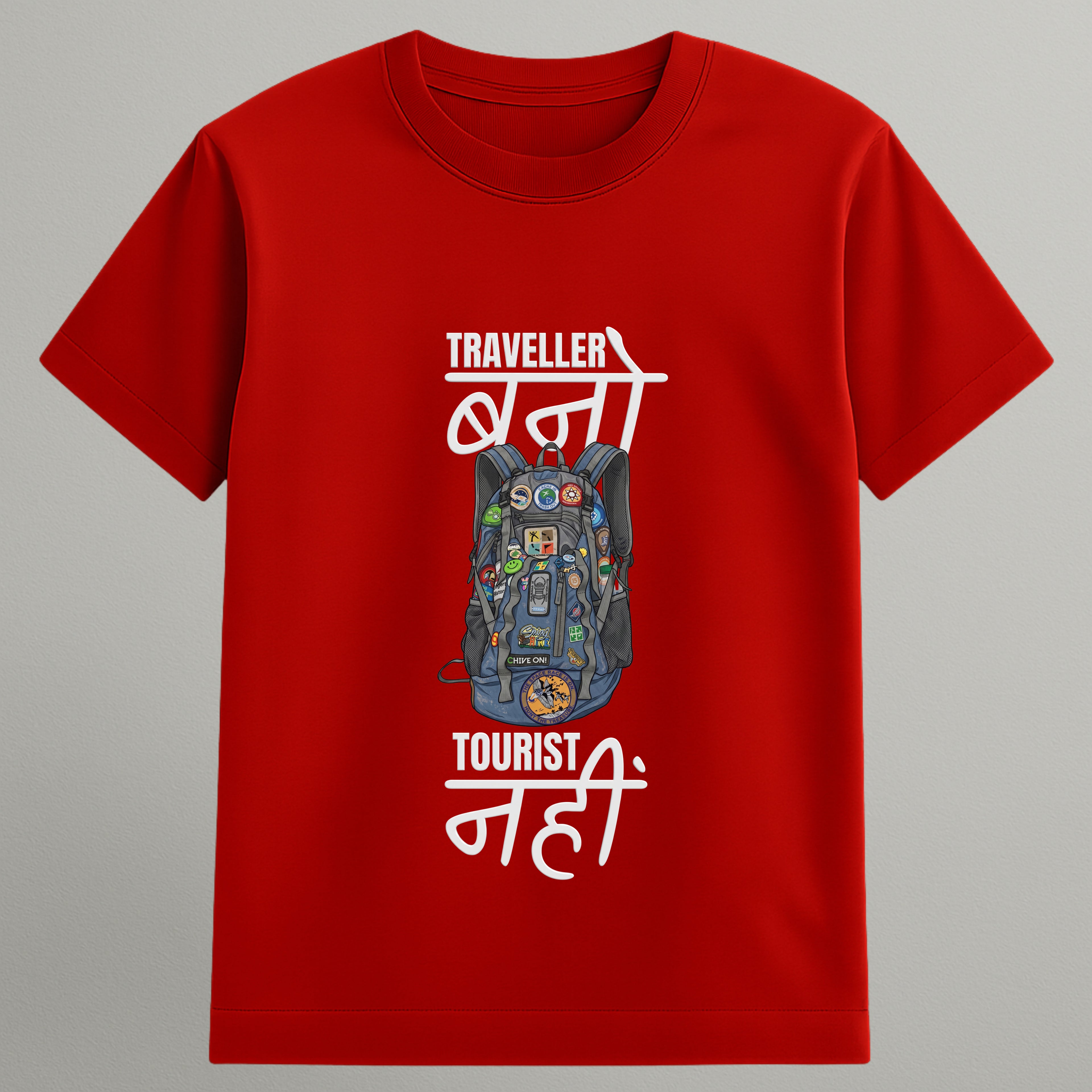Traveller Bano Tourist Nahi T-shirt