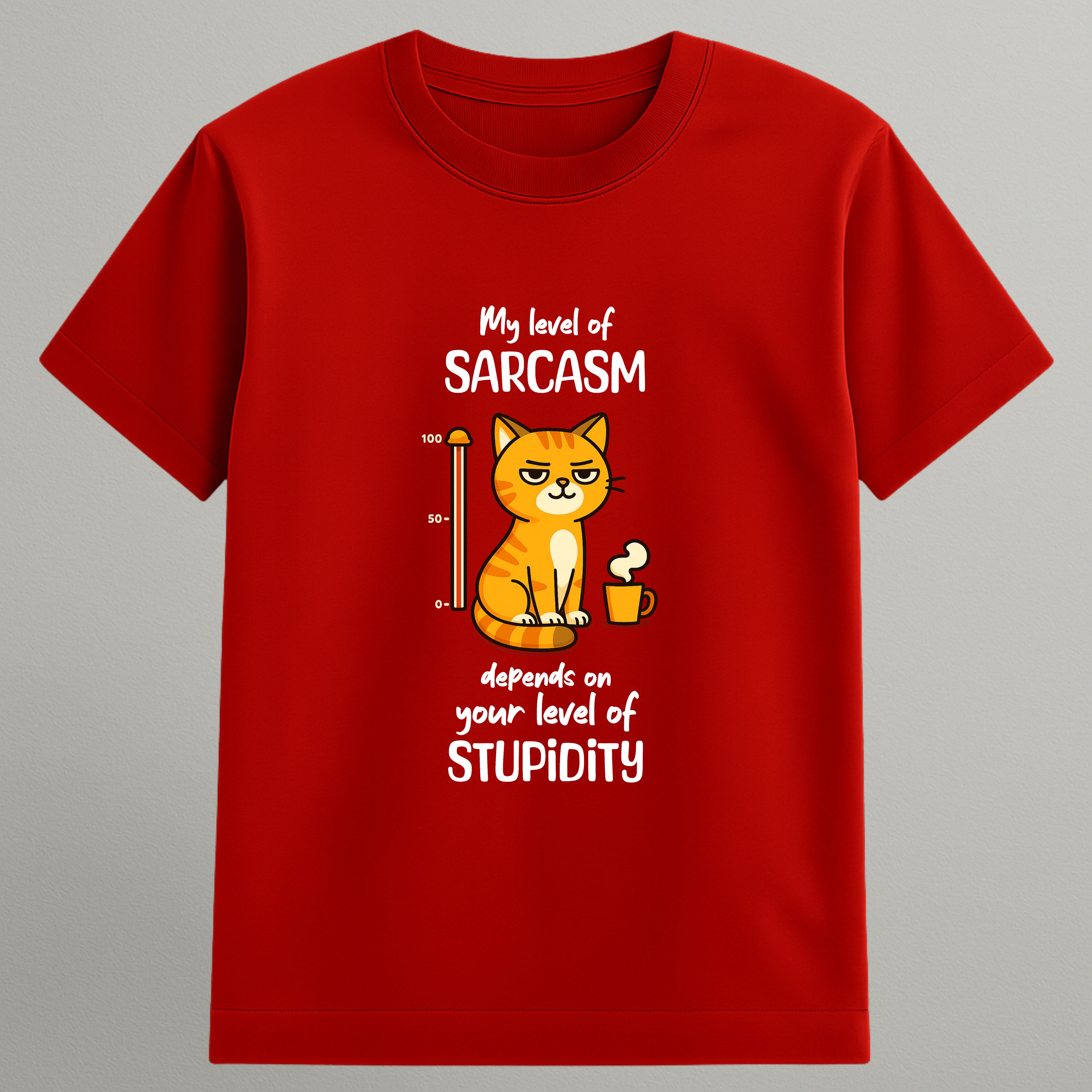Sarcasm vs Stupidity T-shirt