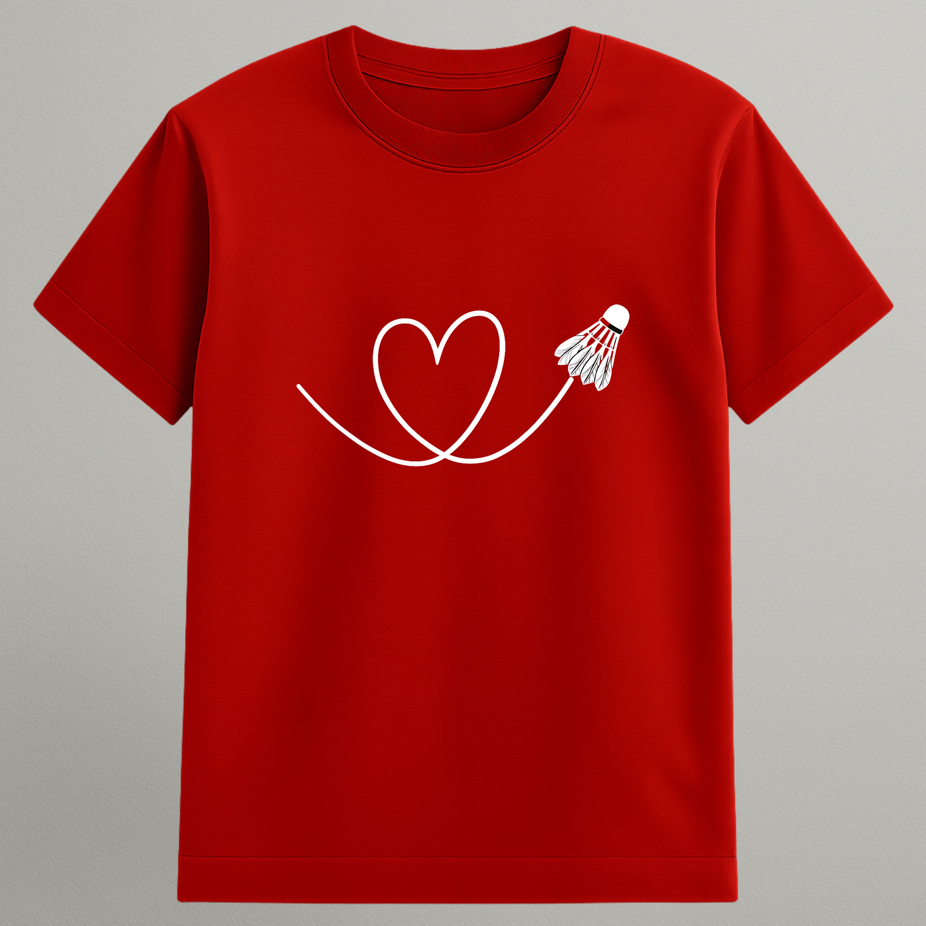 Badminton Heartbeat T-shirt