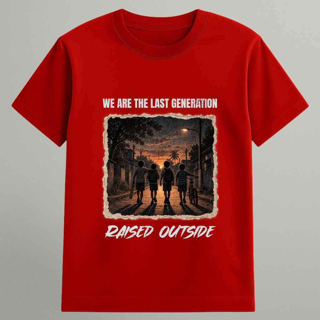 Last Generation Raised Outside T-shirt