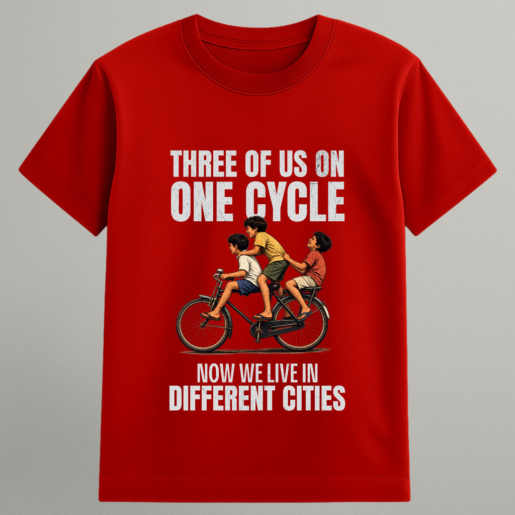 Three on One Cycle T-shirt