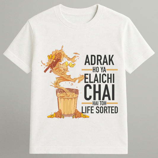 Life Sorted with Chai T-shirt