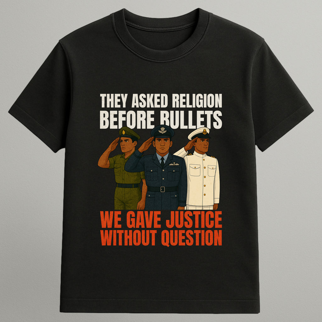 Justice Without Question T-shirt