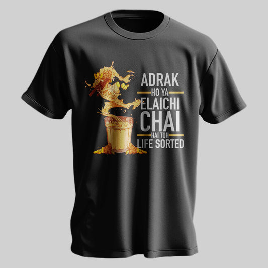 Life Sorted with Chai T-shirt